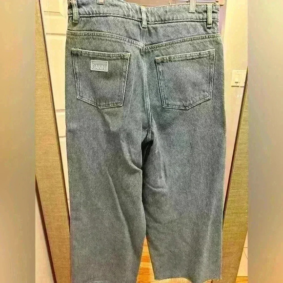 Ganni Re Cut Wide Leg Jeans - Picture 5 of 9